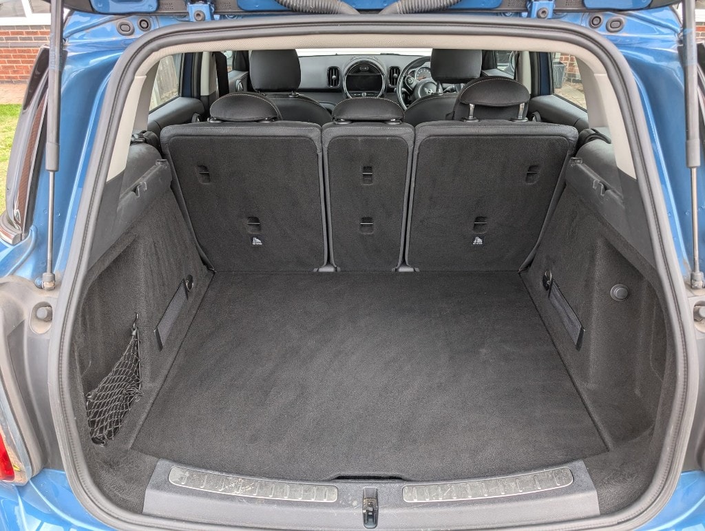 Porsche Sport Turismo — boot professionally cleaned and refreshed as part of Signature Valet package
