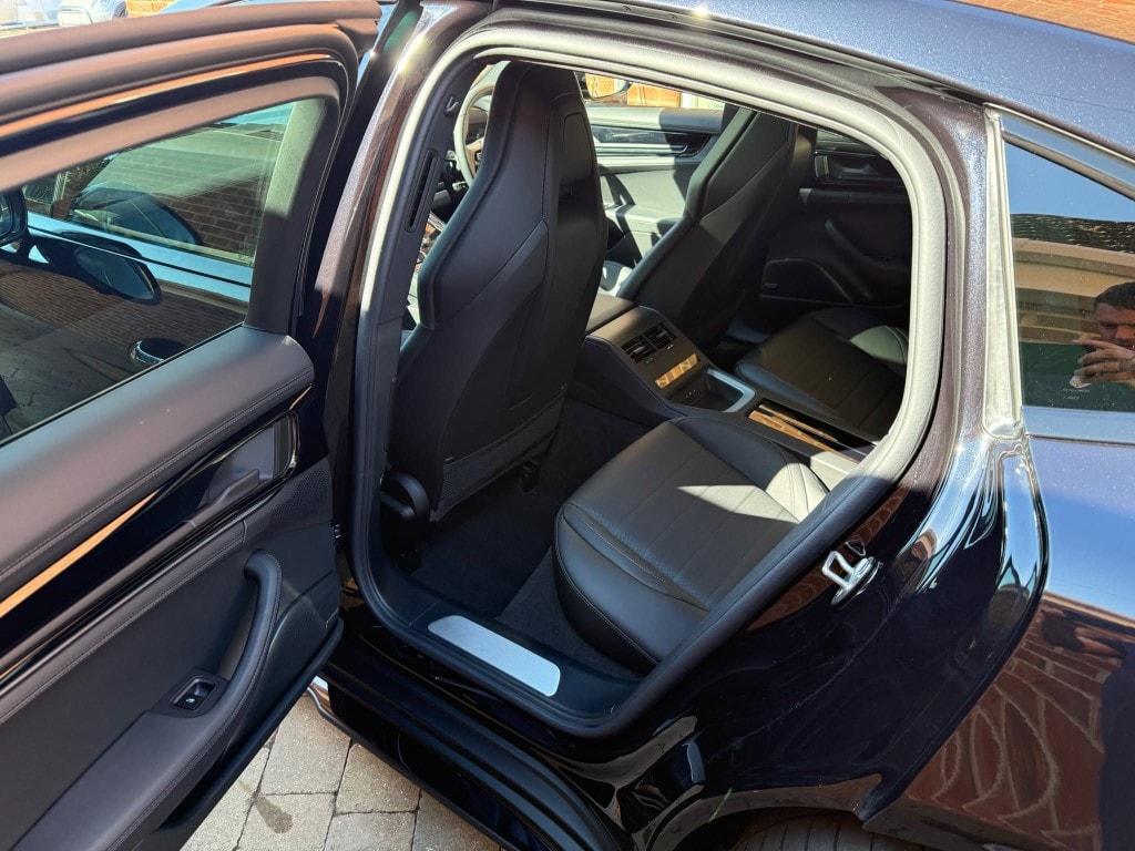 Premium SUV rear seats — thoroughly cleaned and refreshed, all surfaces dressed