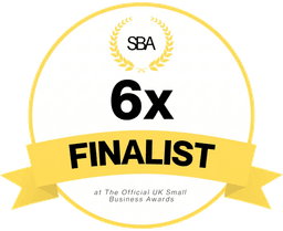 6× Finalist at The Official UK Small Business Awards